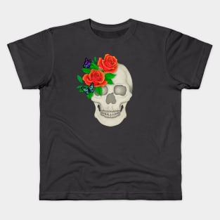 Skull and Roses Kids T-Shirt